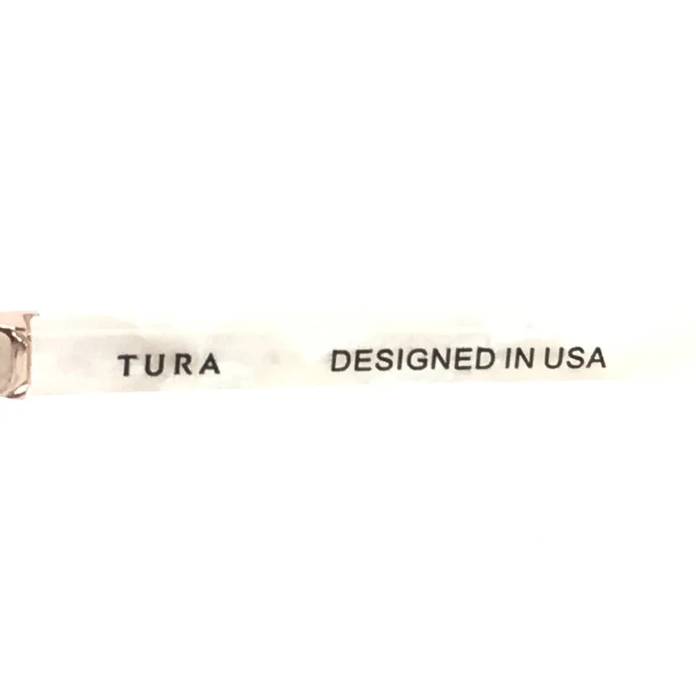 Tura Brilliance Eyeglasses Frames TE271 GRY Gray Gradient w/ Swarovski 53-16-140